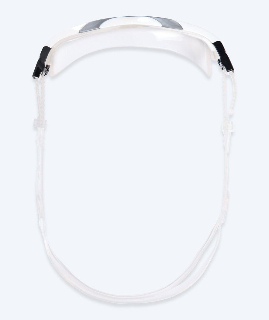 Watery maska do pływania dla dorosłych - Mantis - Biała/szara