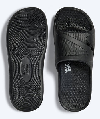 Watery klapki dla dorosłych - Marina - Czarny