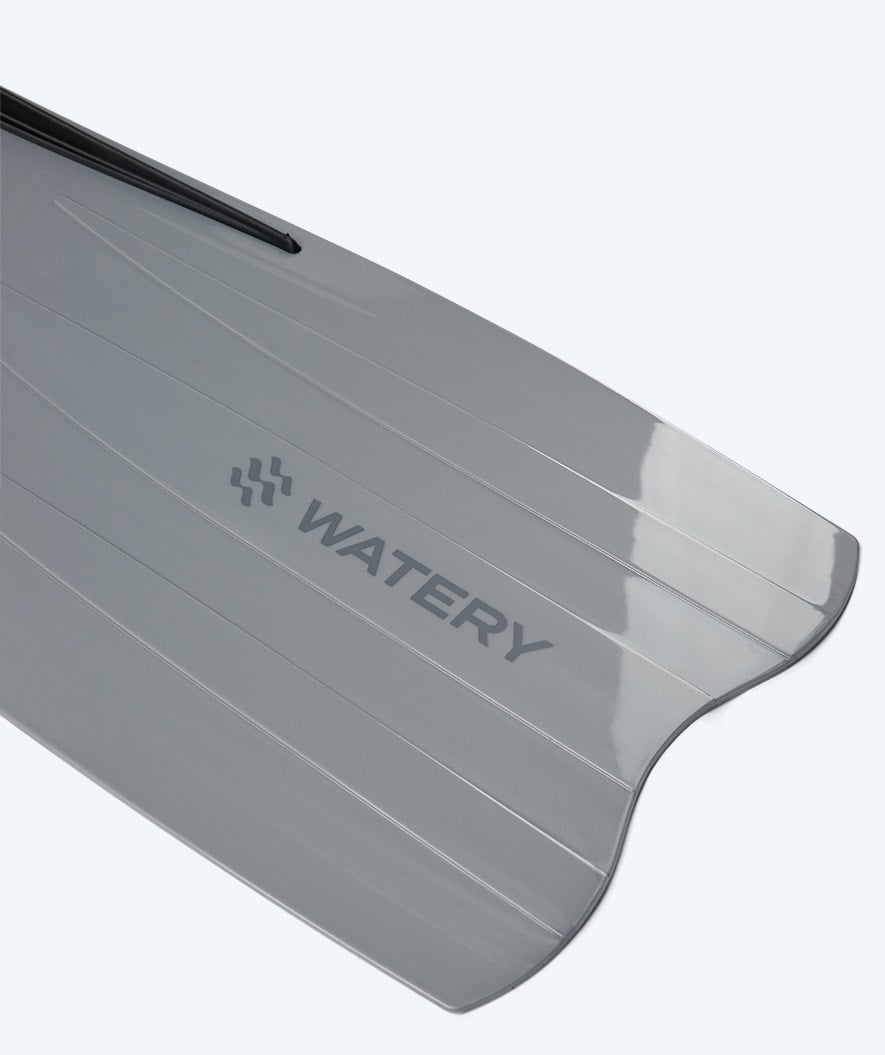 Watery płetwy do nurkowania dla dorosłych - Moonsoon - Szary/czarny