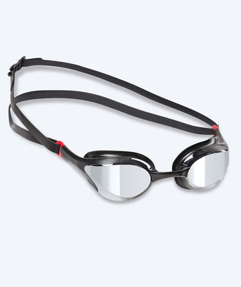 Watery Elite okulary do pływania - Murphy Mirror - Czarny/Srebrny