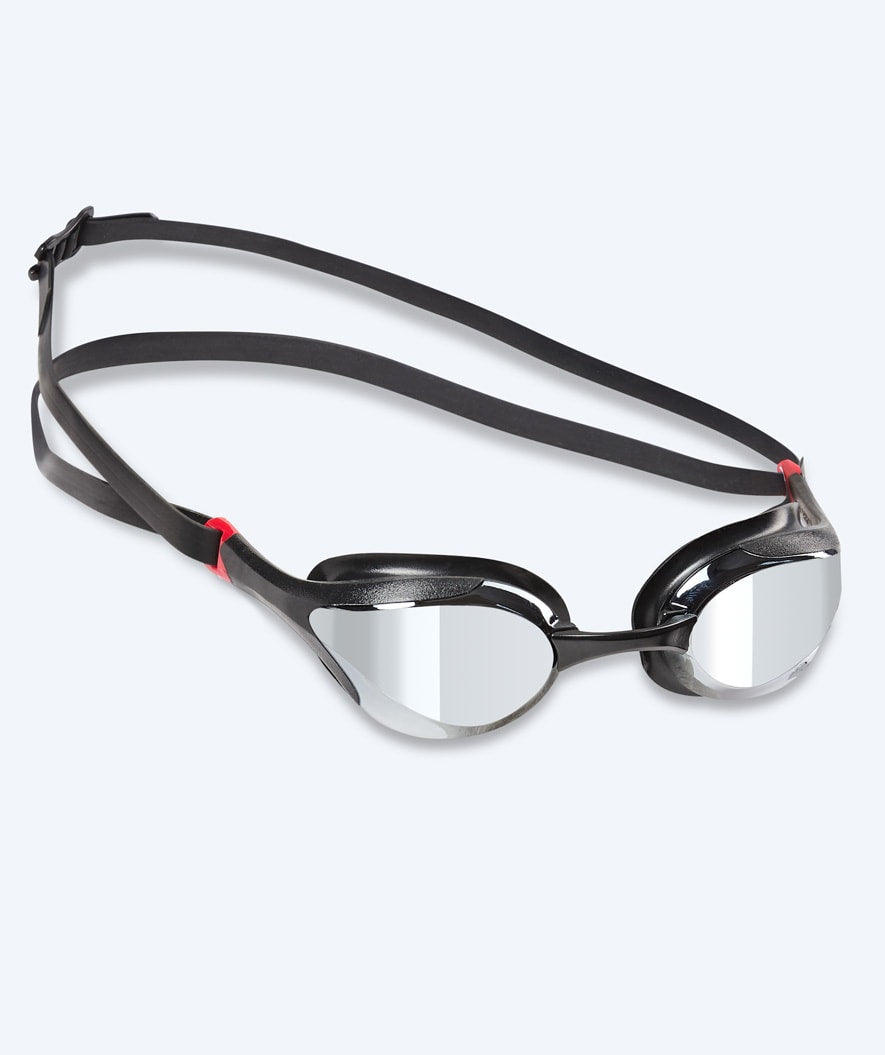 Watery Elite okulary do pływania - Murphy Mirror - Czarny/Srebrny