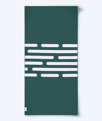 Watery ręcznik z mikrofibry (160 x 80 cm) - Eco Nebraska - Dust Green