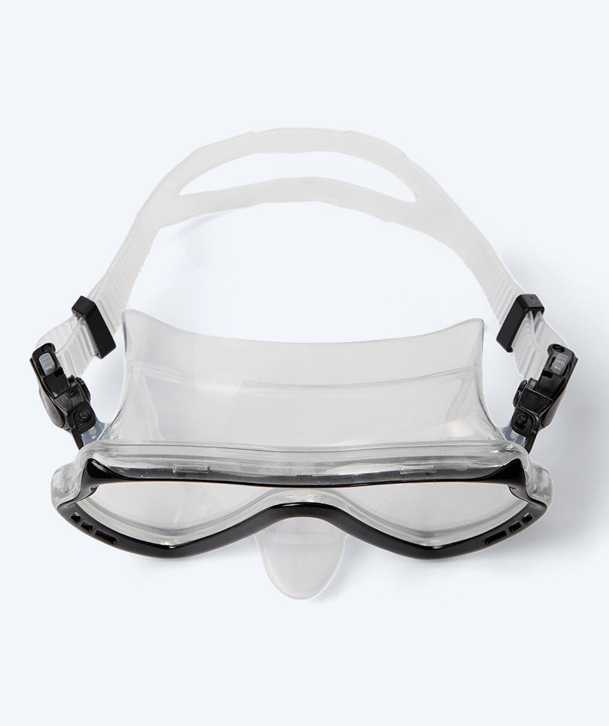 Watery maska do nurkowania dla dorosłych (od 15 lat) - Nebula - Czarny