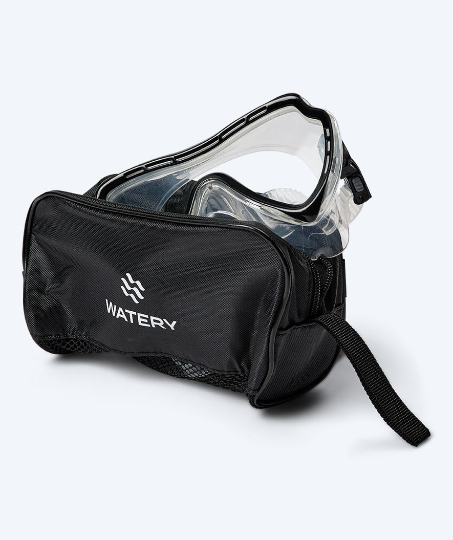 Watery maska do nurkowania dla dorosłych (od 15 lat) - Nebula - Czarny