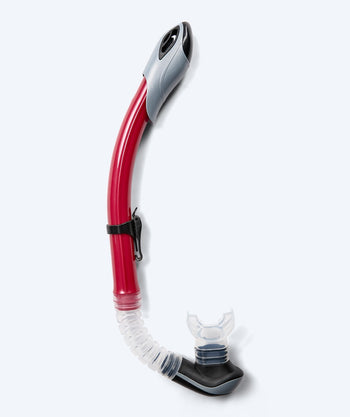 Watery rurka do snorkelingu dla dorosłych (od 15 lat) - Nebula - Czarny/czerwony