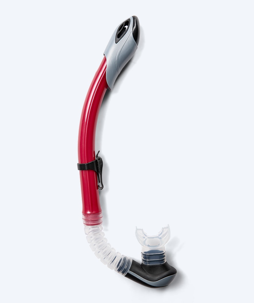 Watery rurka do snorkelingu dla dorosłych (od 15 lat) - Nebula - Czarny/czerwony