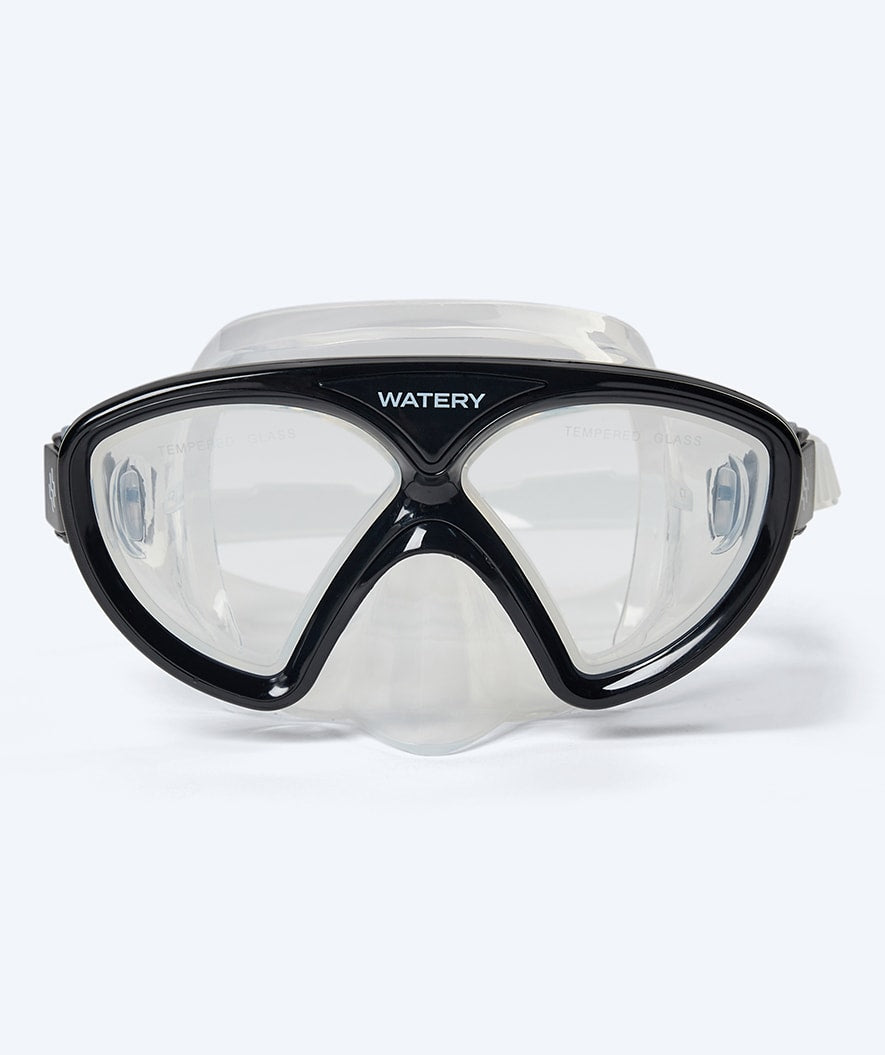 Watery maska do nurkowania junior (8-15) - Ohio - Czarny