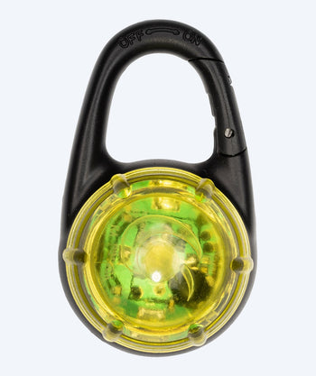 Watery wodoodporna lampka LED do torby pływackiej - Pro - Żółty