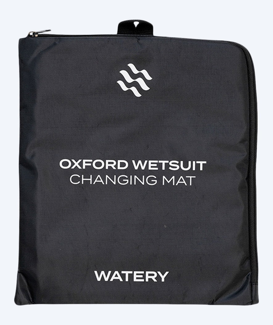 Watery mata do przebierania pianki neoprenowej - Oxford - Czarny