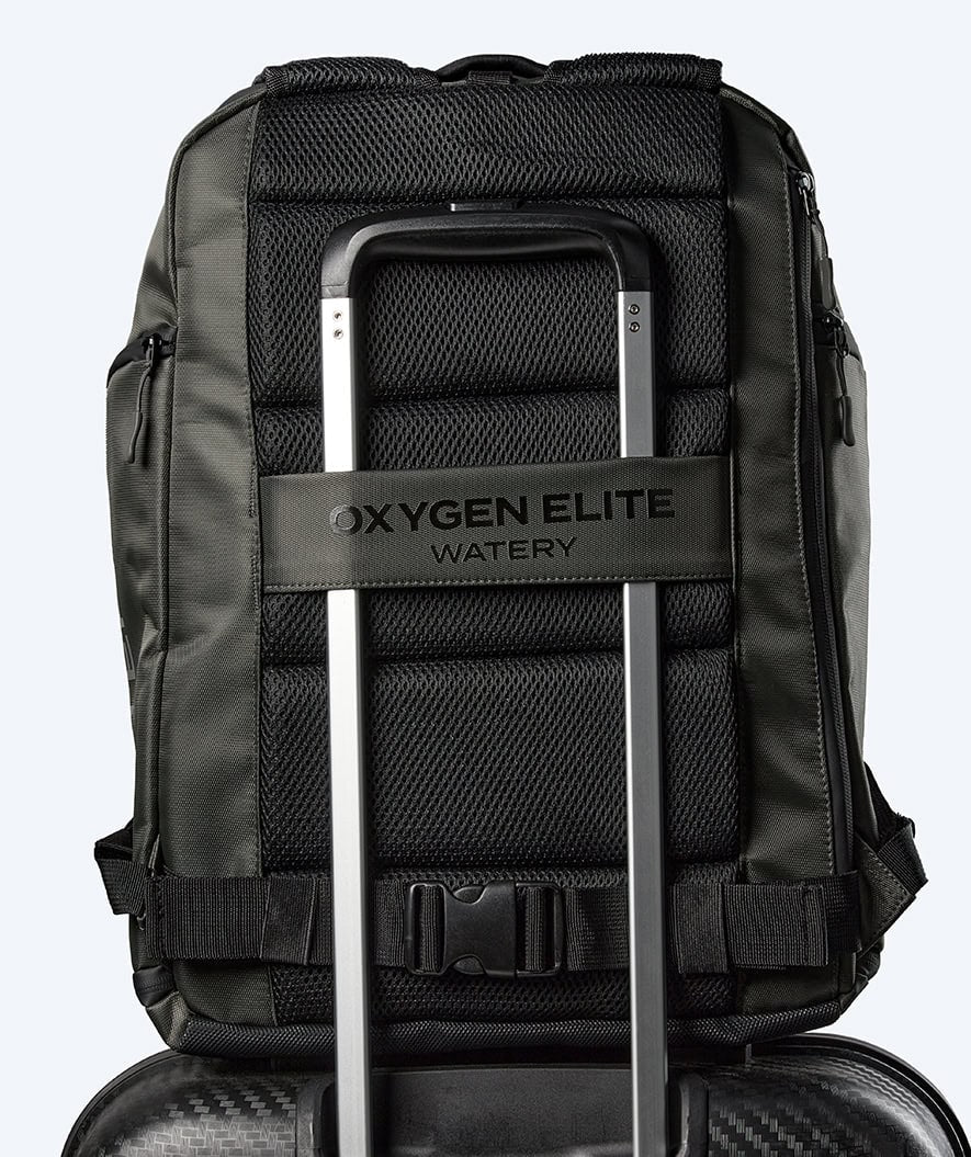 Watery torba pływacka - Oxygen Elite 45L - Ciemnozielony