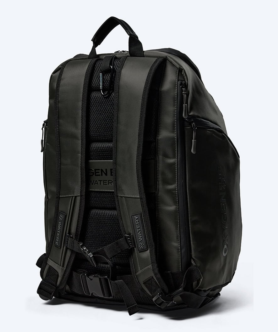 Watery torba pływacka - Oxygen Elite 45L - Ciemnozielony