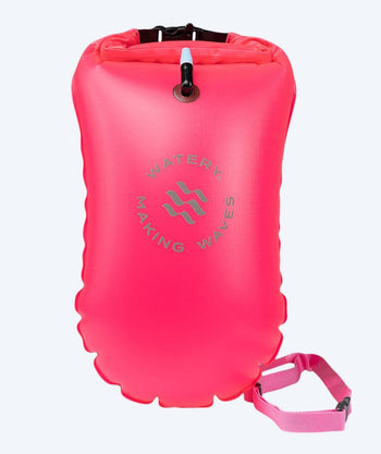 Watery bojka do pływania - PVC 28L - Różowa