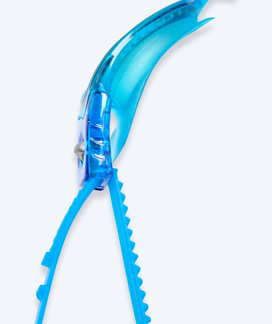 Watery okulary do nurkowania dla dzieci - Pacific - Niebieski (przydymiona soczewka)