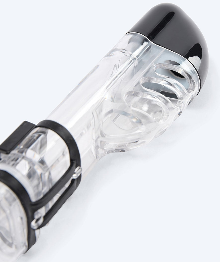 Watery pełnotwarzowa maska do snorkelingu dla dorosłych - Pearl - Czarny