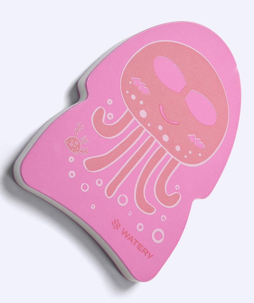 Watery deska do pływania dziecięca - Pebbles - Jasnoróżowa