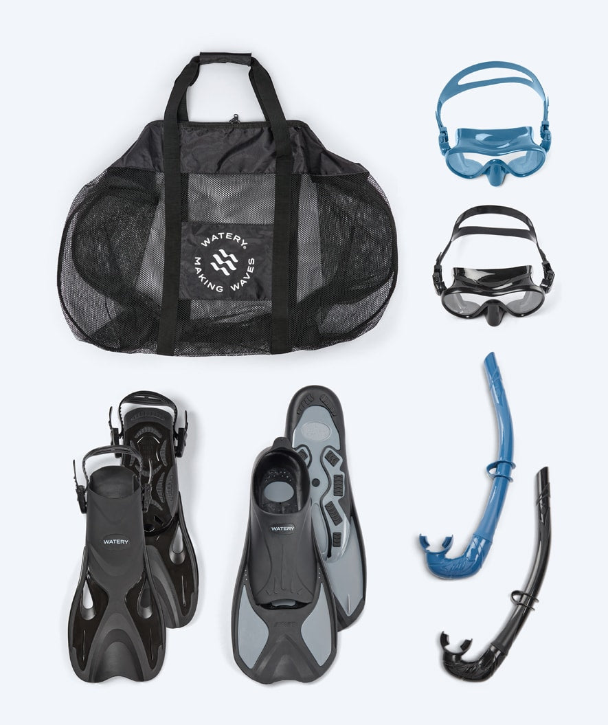 Watery torba do snorkelingu - Pro - czarna