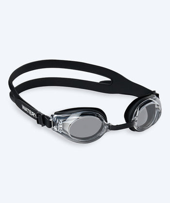 Watery okulary do pływania dla dorosłych dalekowidzów - (+2.0) do (+4.5) - Ridley - Czarny