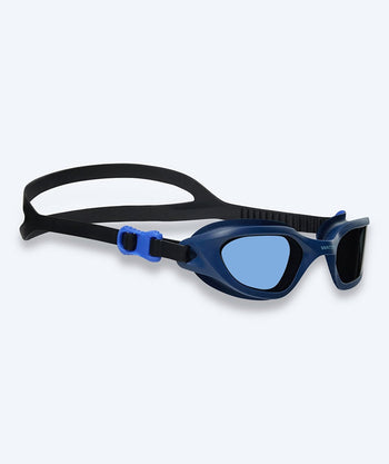 Watery okulary do pływania treningowe - Sonar - Ciemnoniebieski/niebieski