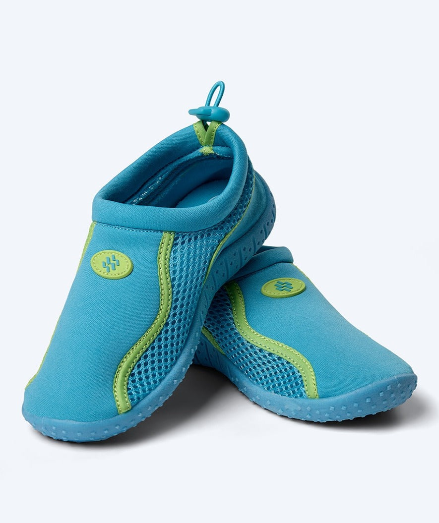 Watery buty do wody dla dzieci - Spinner - Niebieski/zielony