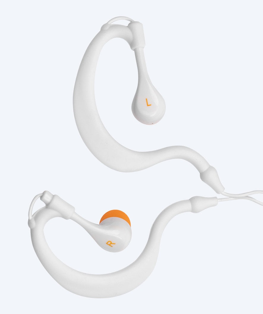 Watery wodoodporne słuchawki do pływania MP3 - Storm - Czarny