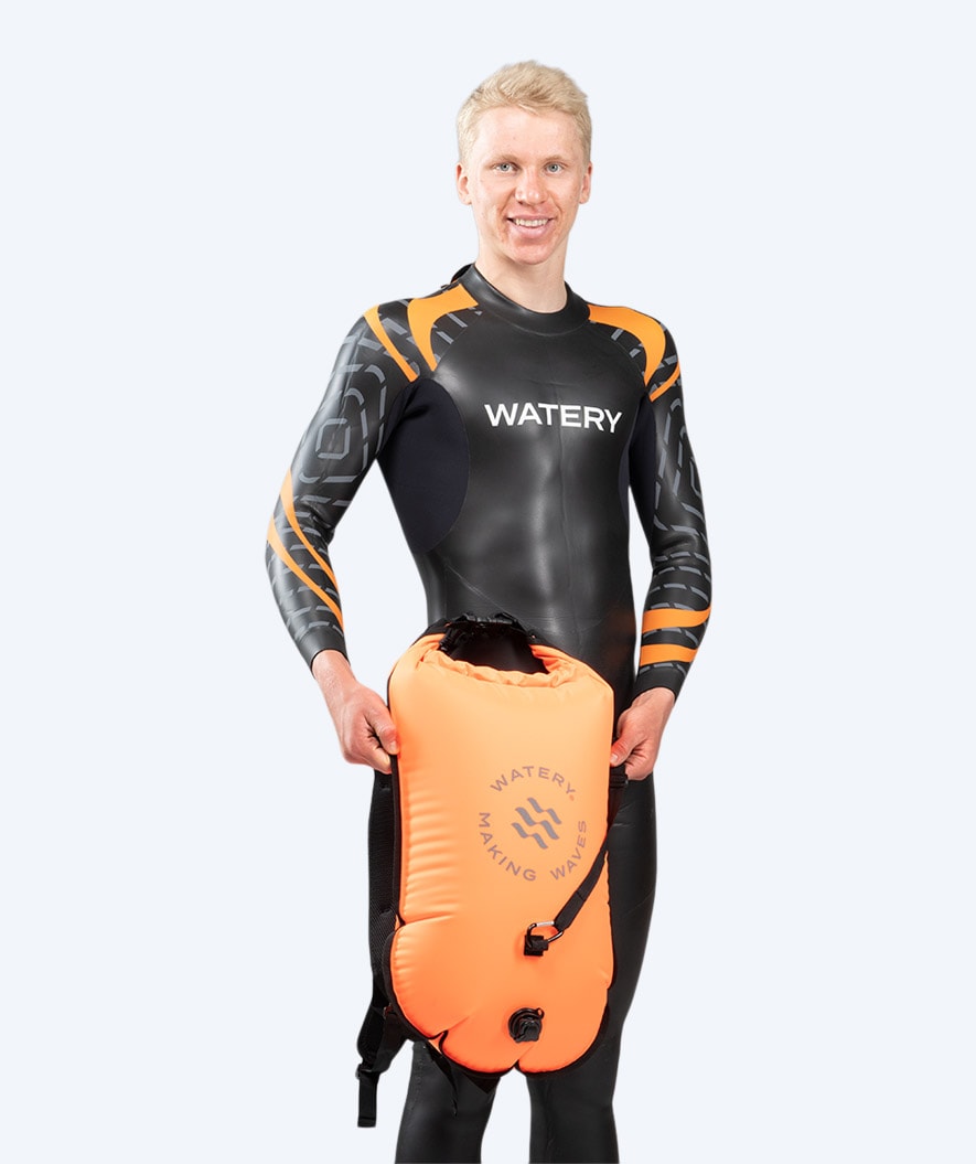 Watery Boja plywacka - Swim&Run 35L - Pomarańczowy