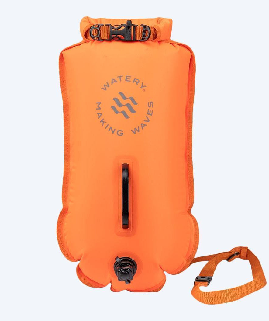 Watery wodoszczelna torba - Swim Buoy & Dry Bag 28L - Pomarańczowy