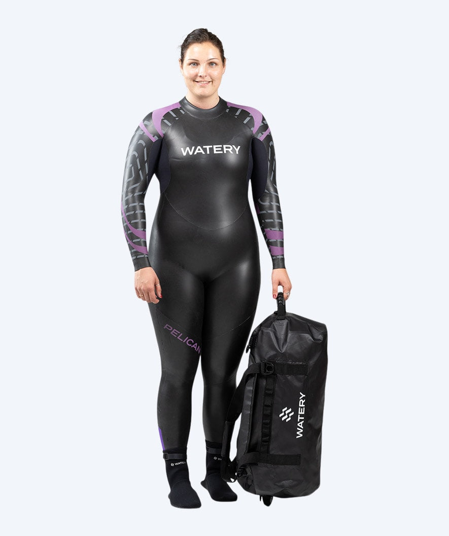 Watery torba pływacka - Swim 50L - Czarny