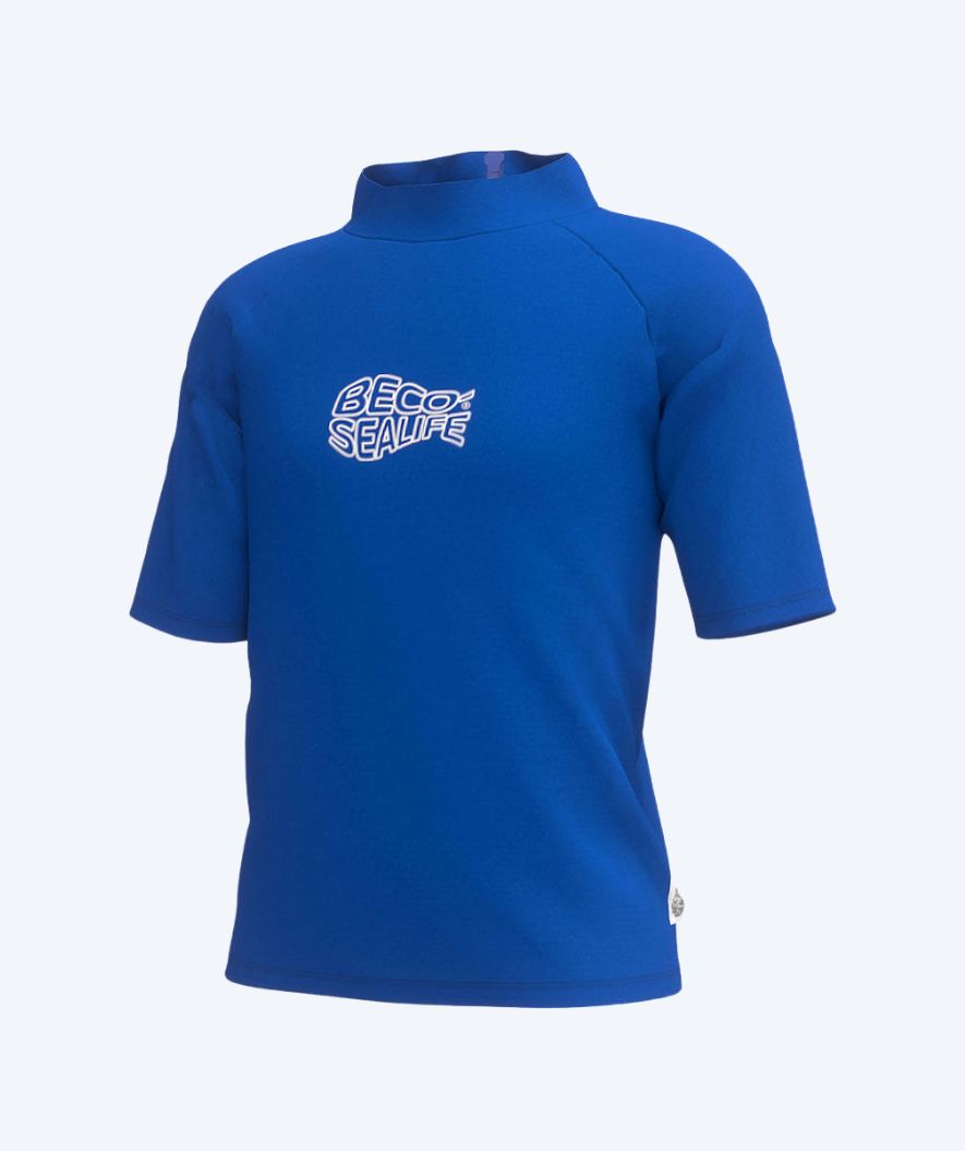 Beco koszulka UV dla dzieci – Sealife Rashguard z krótkim rękawem – Niebieski