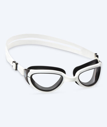 Watery okulary do pływania treningowe - Wade Active - Czarny/przezroczysty