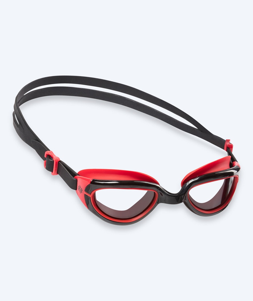 Watery okulary do pływania dla dzieci - Wade Active - Czarny/Przezroczysty