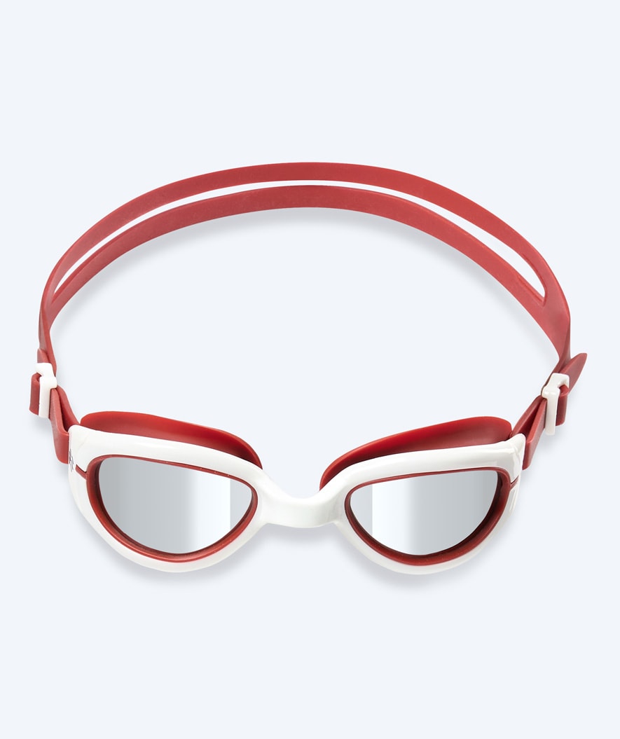 Watery okulary do pływania dla dzieci - Wade Mirror - Brązowy/Srebrny