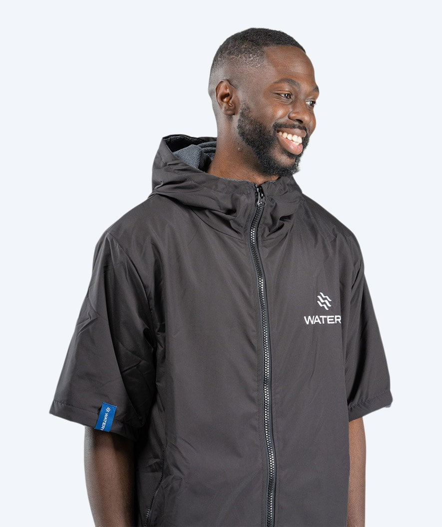 Watery Surf poncho - Wodoodporny - Czarny