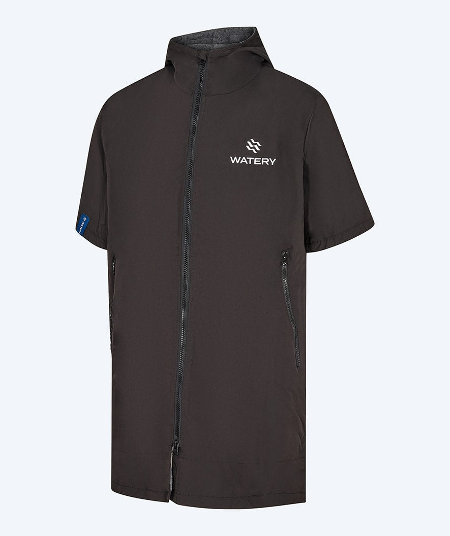 Watery Surf poncho - Wodoodporny - Czarny