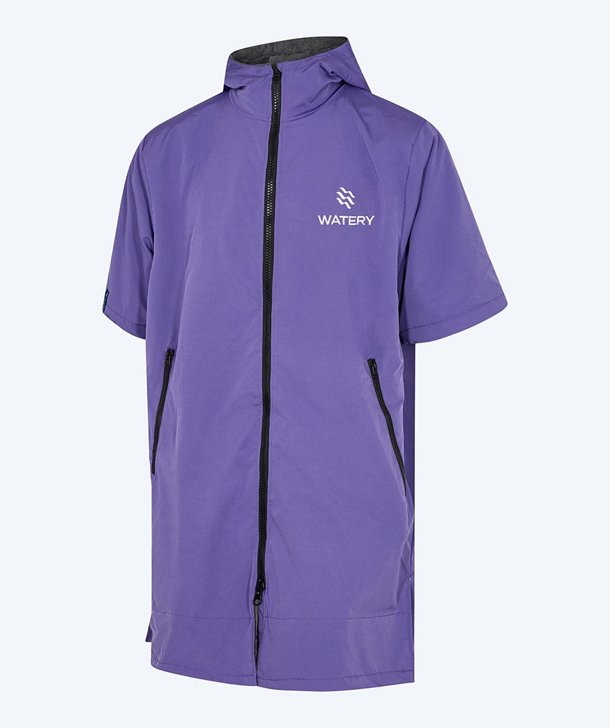 Watery Surf poncho - Wodoodporny - Fioletowy