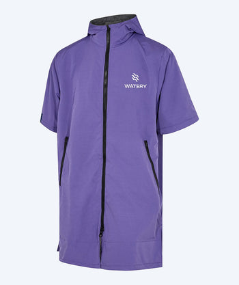 Watery Surf poncho - Wodoodporny - Fioletowy