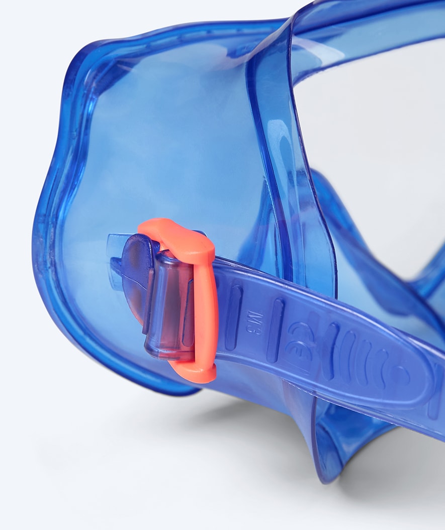 Watery zestaw maska + rurka do snorkelingu dla dzieci (4-10 lat) - Winslet - Niebieski