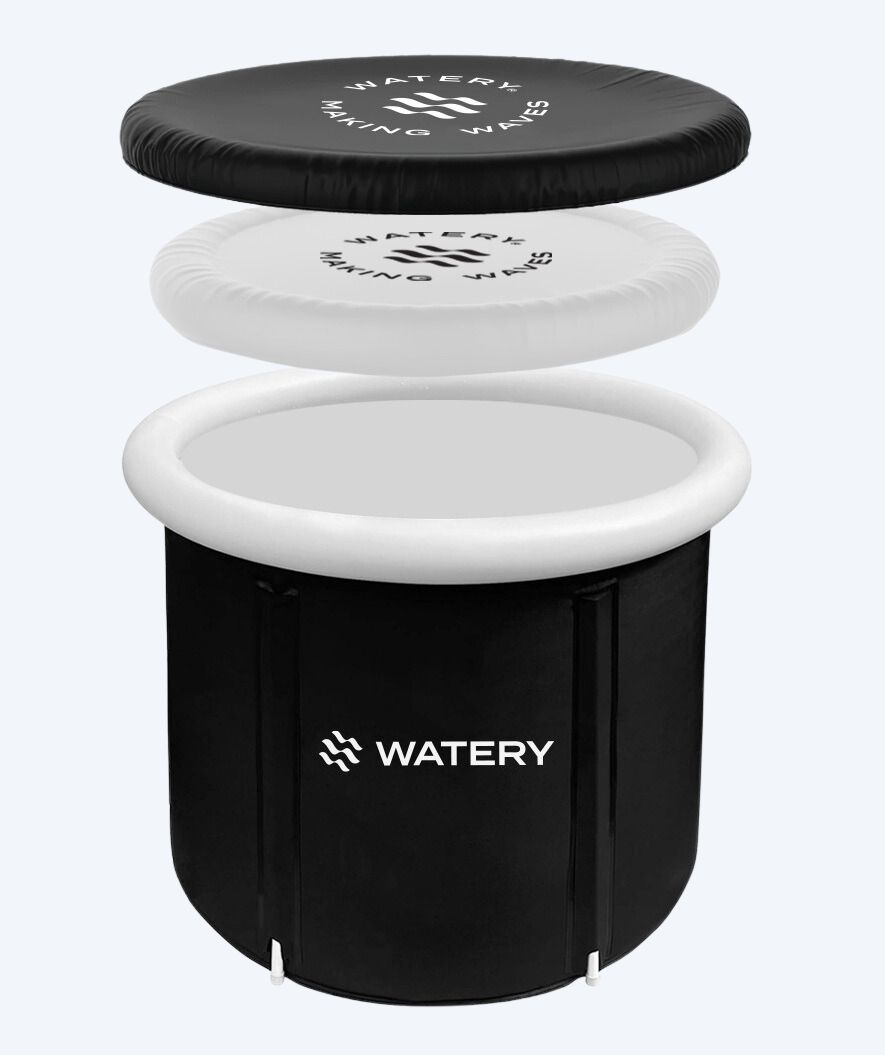 Watery nadmuchiwany basen do morsowania - Hero - Czarny