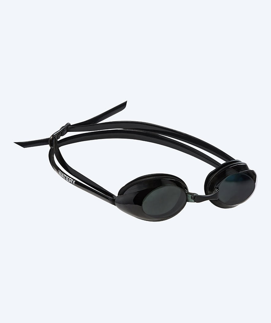 Watery korekcyjne okulary do pływania dla dorosłych dalekowidzów - (+2.5) – (+3.5) - Catch - Czarny (Smoke soczewki)