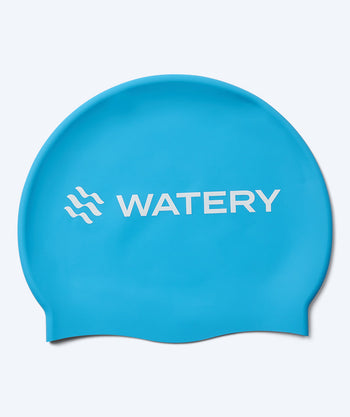 Watery czepek do pływania dla dzieci (3-10) - Signature - Jasnoniebieski