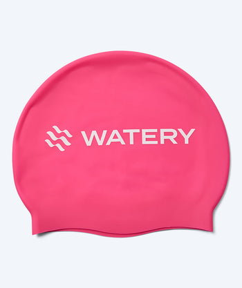 Watery czepek do pływania dla dzieci (3-10) - Signature - Różowy