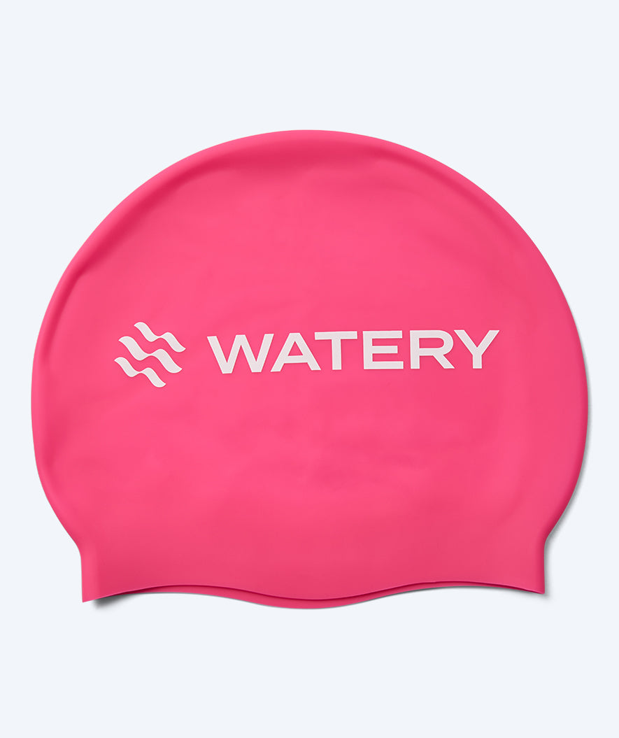 Watery czepek do pływania dla dzieci (3-10) - Signature - Różowy