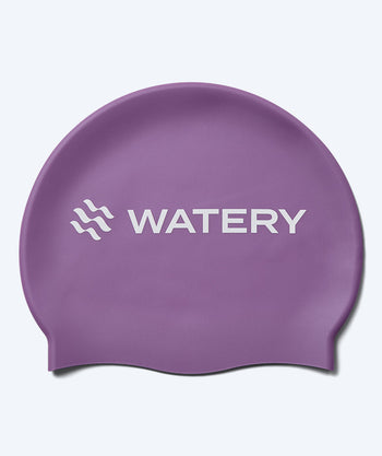 Watery czepek do pływania dla dzieci (3-10) - Signature - Fioletowy