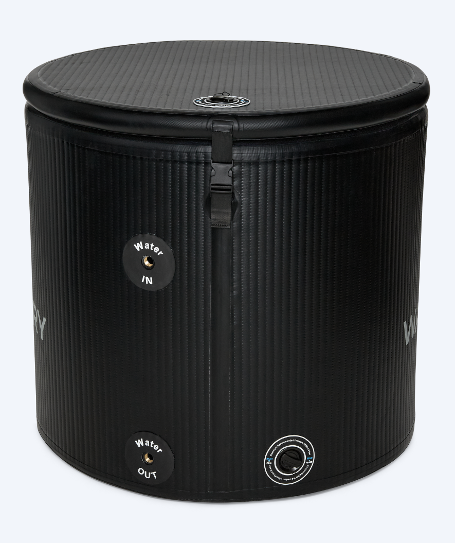 Watery nadmuchiwany basen do morsowania - Deluxe - Czarny