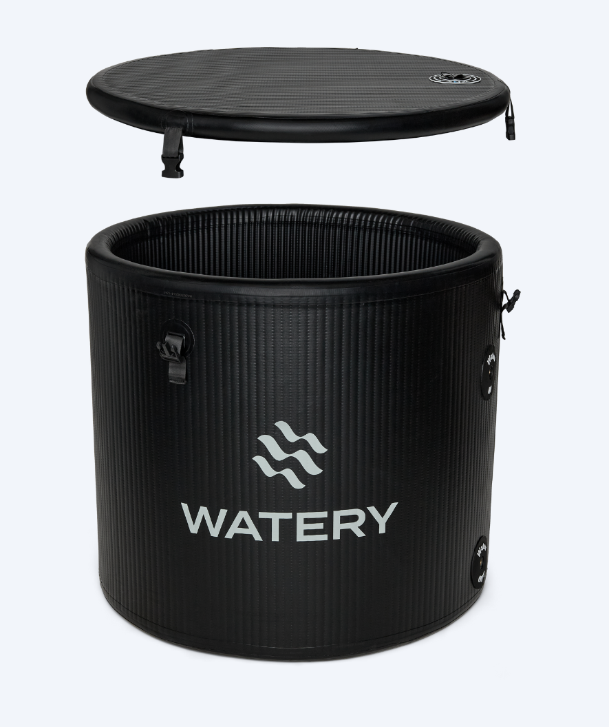 Watery nadmuchiwany basen do morsowania - Deluxe - Czarny