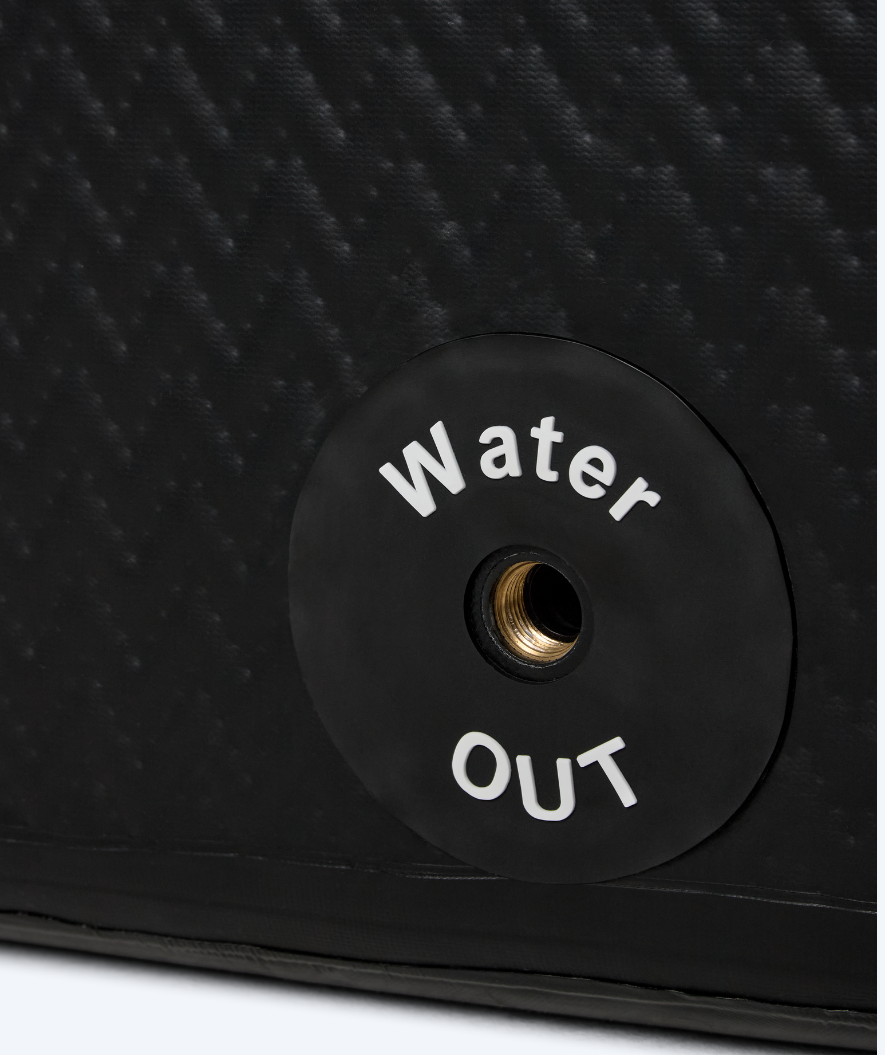 Watery nadmuchiwany basen do morsowania - Deluxe - Czarny