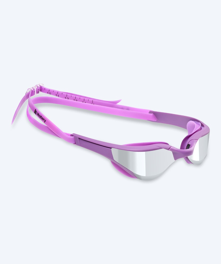 Watery okulary do pływania - Instinct Elite Mirror - Fioletowy/srebrny