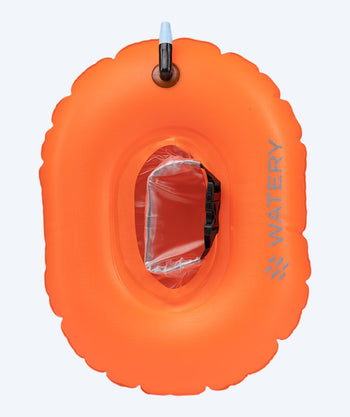 Watery bojka do pływania - Donut - Pomarańczowa