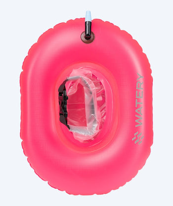 Watery bojka do pływania - Donut - Różowa