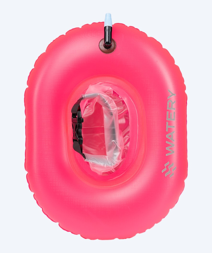 Watery bojka do pływania - Donut - Różowa
