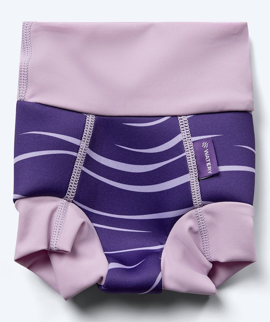 Watery pieluszki do pływania dla dzieci - Neoprene Swim Nappy - Fjord Purple